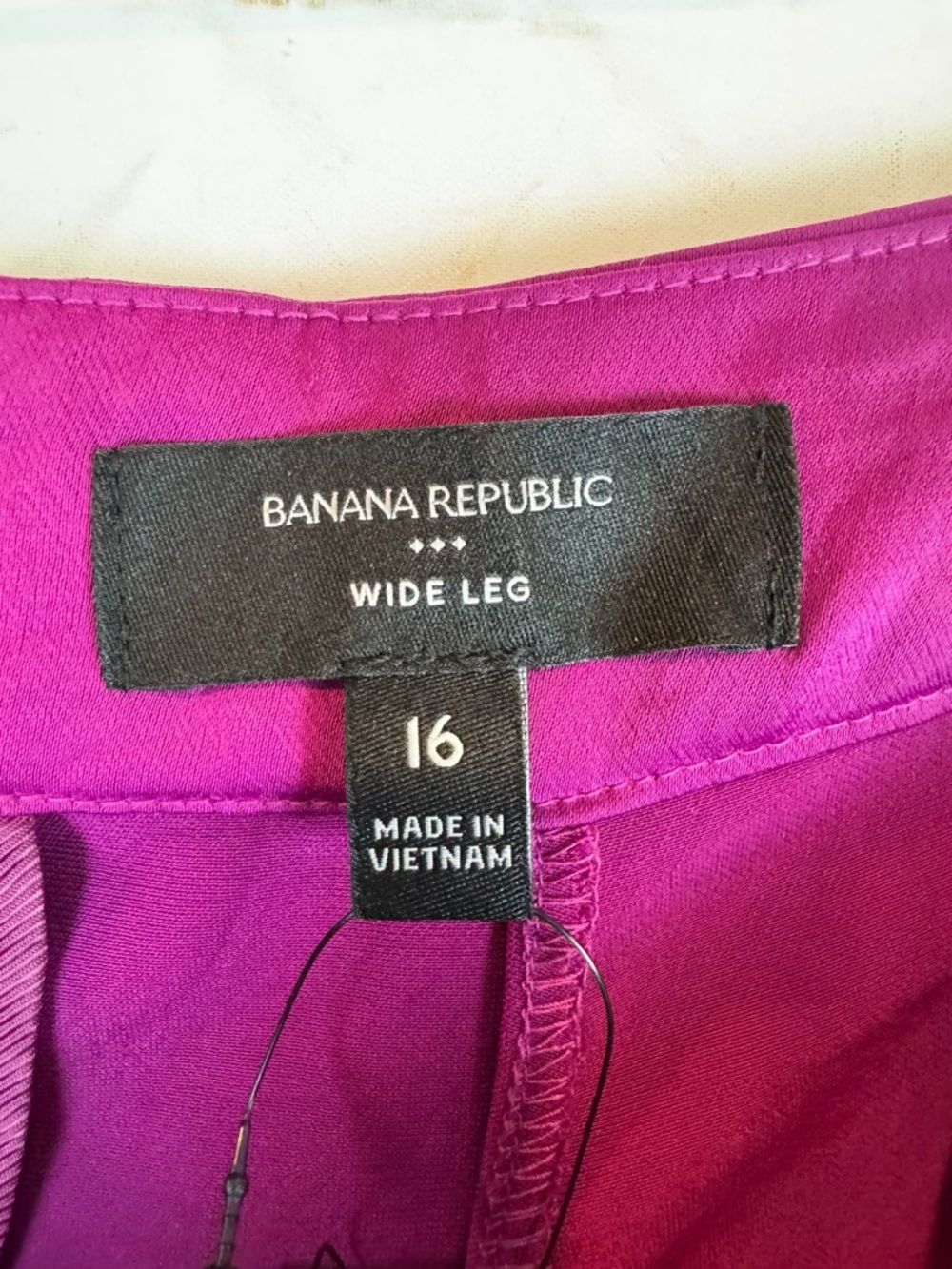 Banana Republic Factory | 2-Piece Sleeveless Blazer & Wide-Leg Pants Set, 16 NWT - Picture 5 of 15